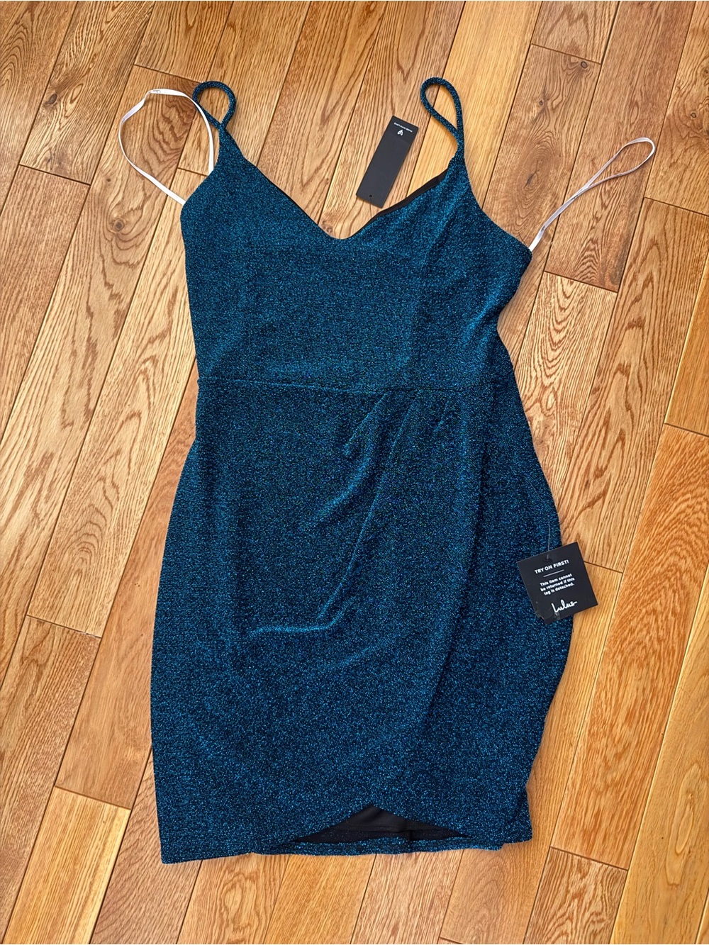 Sparkly and Stretchy mini dress - Lulus